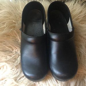 Dansko Black Clogs
